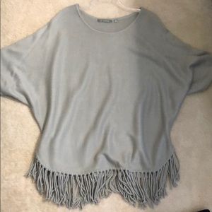 Sweater poncho